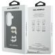 9. Karl Lagerfeld Saffiano Double Heads Metal Case for Samsung Galaxy S26 - Black