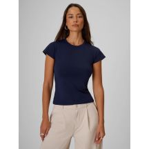 Women's slim plain T-shirt 4F 4FRSS26TTSHF4520-31S