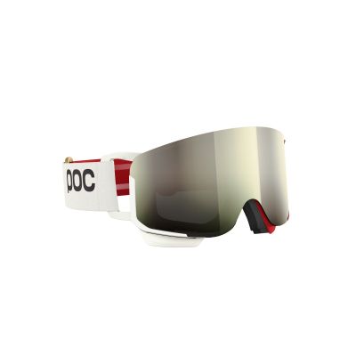 3. POC Nexal Mid Ski Goggles White/Red