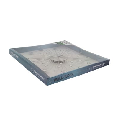 5. Esperanza Boston EHC002 wall clock (silver)