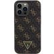 3. Guess 4G Triangle Metal Logo case for iPhone 14 Pro - black