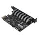 5. 7-Port USB 3.0 PCI-E Expansion Card for Desktop Chassis