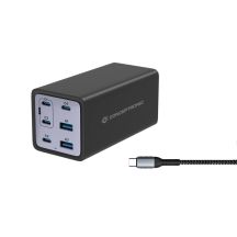 Conceptronic OZUL06BE Mobile Charger Universal Black AC Fast Charging Internal