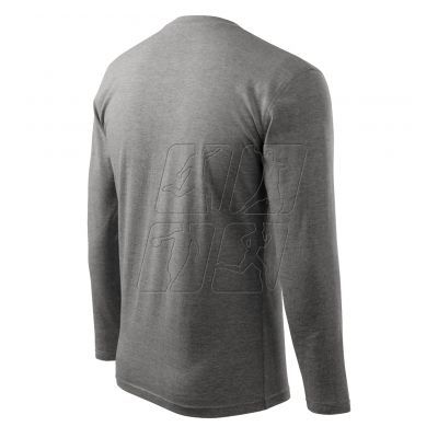 3. T-shirt Mafini Long Sleeve M MLI-11212 dark gray melange