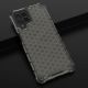 18. Honeycomb case armored cover with a gel frame for Samsung Galaxy M53 5G black