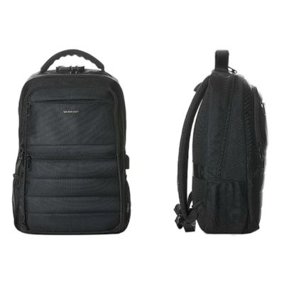3. Vention KRK 20l Waterproof Laptop Backpack with USB Port and Anti-Theft Lock, Black
