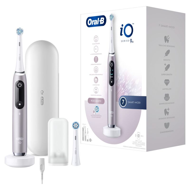 41. Oral-B iO Series 9 Rose Quartz Toothbrush