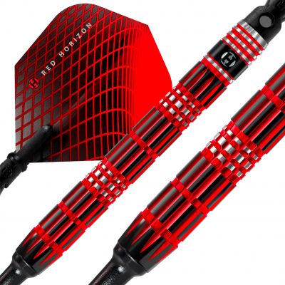 3. Harrows RED HORIZON 90% soft tip ImperialDiamond darts