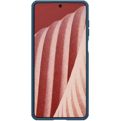 3. Nillkin Super Frosted Shield Pro durable case cover for Samsung Galaxy A73 blue
