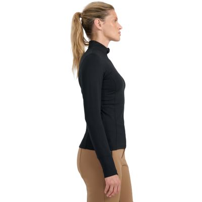 4. Women's thermal sweatshirt 4F F098 deep black 4FWAW25UBRUF098 20S