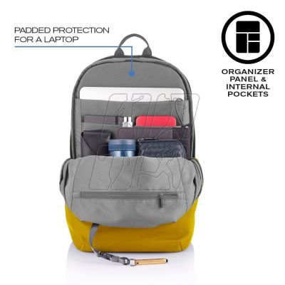 8. XD DESIGN ANTI-THEFT BACKPACK BOBBY SOFT YELLOW P/N: P705.798