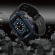 6. Protect Strap Band for Apple Watch 42/44/45mm Armored Case Strap - Black, Blue