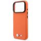 6. BMW M Metal Logo MagSafe Case for iPhone 17 Pro - Orange