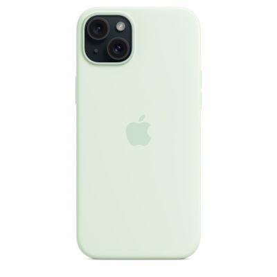 6. Apple Silicone Case with MagSafe Soft Mint, for Apple iPhone 15 Plus, MT103ZM/A