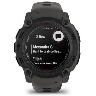 10. Garmin Instinct E 2.18 cm (0.86") MIP 40 mm Digital 166 x 166 px Black GPS