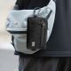2. Rockbros Travel Wallet with Carabiner - Black