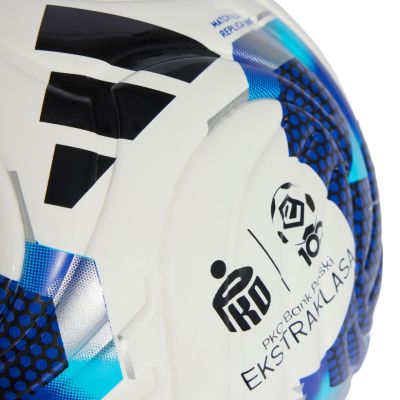 7. Football adidas Ekstraklasa 26/27 Mini white and blue KE5150