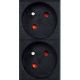 10. GEMBIRD RACK POWER STRIP (PDU) 9 FR OUTLETS, 1U, 16A, FR PLUG, 2M