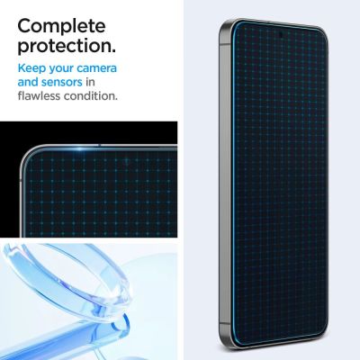 12. Spigen Glas.tR EZ Fit Tempered Glass for Samsung Galaxy S24 FE (2 pcs.)