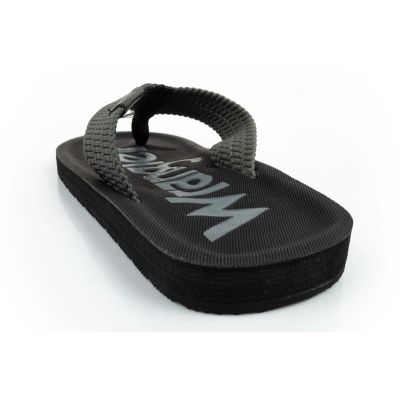 5. Wrangler men's Zane Flipflop shoes, gray flip-flops
