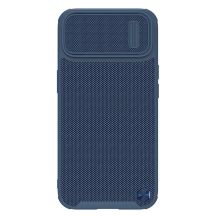 Nillkin Textured S Case for iPhone 14, armored cover with camera cover, blue