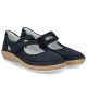 3. Women's Velcro Shoes Navy Blue Rieker 44859-14