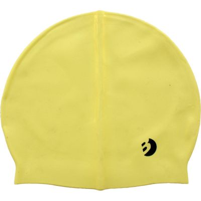 12. JUNIOR SILICONE CAP YELLOW BEST SPORTING