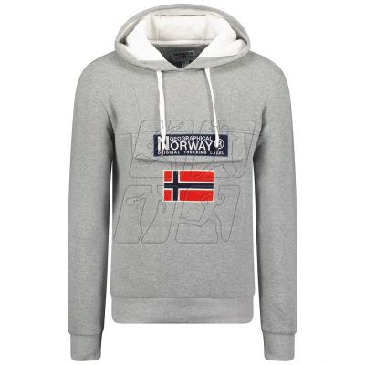 Geographical Norway Gadrien DB 054 M sweatshirt WW6114H/GN/Blended Gray / White