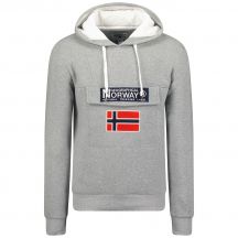 Geographical Norway Gadrien DB 054 M sweatshirt WW6114H/GN/Blended Gray / White