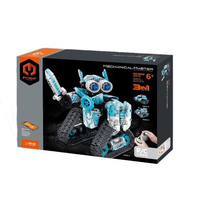 IM.MASTER RC robo-car turquoise 3in1 398el 8028 40486