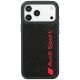 Audi R8 Carbon Fiber MagSafe Case for iPhone 18 Pro Max / 17 Pro Max - Black