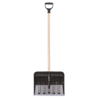 SNOW SHOVEL 32x41 ECO BLACK