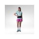 ROSSIGNOL W Sidelhorn Short 3' women's shorts pink