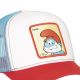 6. Capslab Smurfs Papa Smurf Trucker Cap - CL/SMU/1/CT/PAPAB