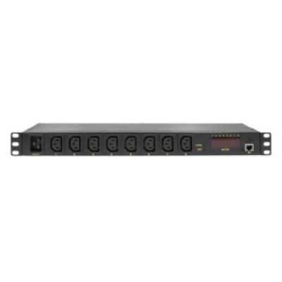 5. LogiLink PDU8P01 PDU power distribution unit 8 x network sockets 1U Black