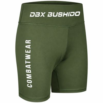 6. Women's ARMY GREEN COMBATWEAR Compression Shorts | DBX Bushido