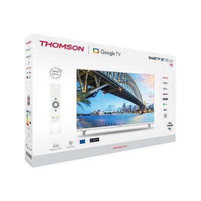 8. Thomson 32HG2S15W TV with Google TV 32" HD White