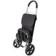 4. PREMIUM BLACK SHOPPING TROLLEY SEMI LINE