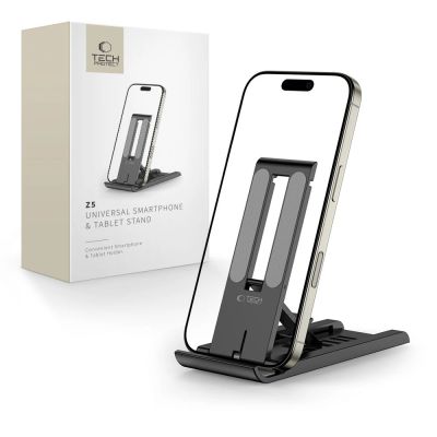 Tech-Protect Z5 smartphone and tablet stand - black