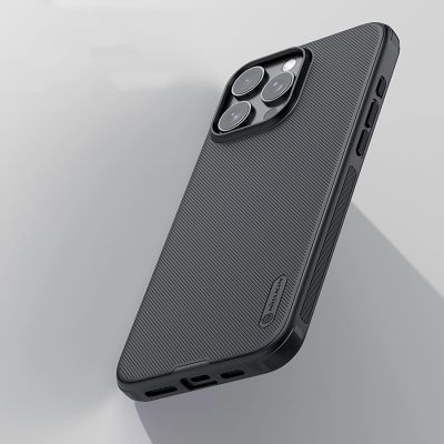 7. Nillkin Super Frosted Shield Pro case for iPhone 16 Pro - black