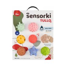 Sensory balls without holes 8 pcs. Tullo pastel REF803
