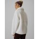 2. Women's loose sherpa fleece with stand-up collar 4F 4FWAW26TFLEF463-11S