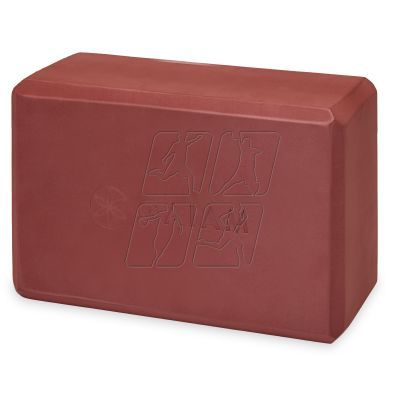 6. Gaiam Intense Rust Sundial Point 65748 yoga block