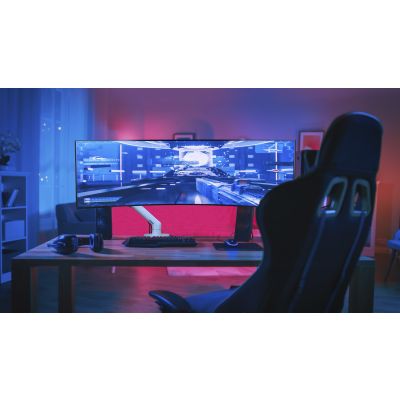 5. Ergotron HX DESK MONITOR ARM/WITH HD PIVOT MATTE BLACK