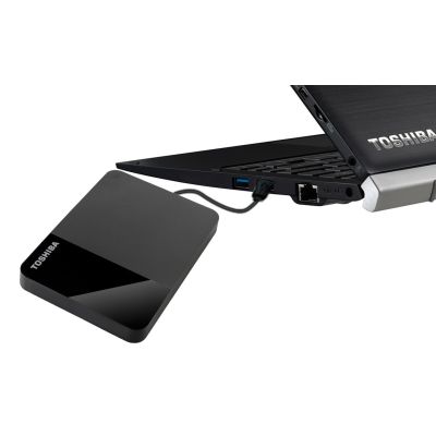 4. Toshiba Canvio Ready External Hard Drive 1 TB 2.5" Micro-USB B 3.2 Gen 1 (3.1 Gen 1) Black