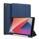 2. Dux Ducis Domo case with flap and smart sleep for iPad 7 / 8 / 9 10.2'' - blue