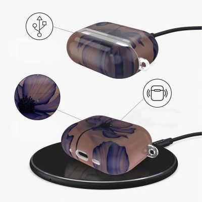 5. Tech-Protect Lamano case for AirPods Pro 1 / 2 - brown-purple