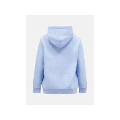 4. Peak Performance W Original Small Logo Hoo Sweatshirt Blue