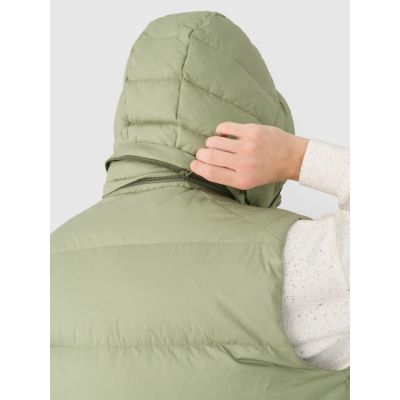 5. Men's down vest with natural filling 4F 4FWAW24TVJAM148-43S