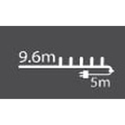 24. CHRISTMAS TREE LIGHTS 96 LED RGB LIGHT CHAIN WITH REMOTE CONTROL